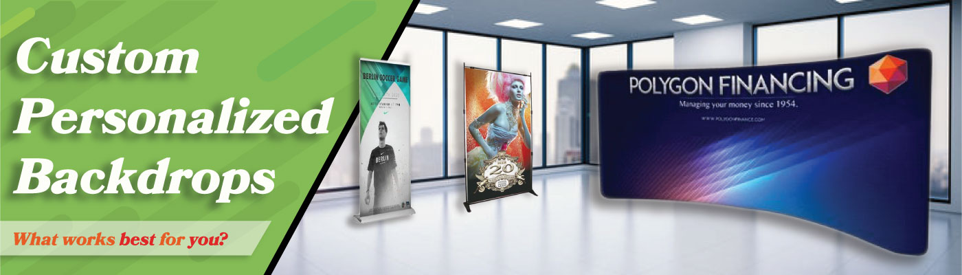 Custom Personalized Backdrops