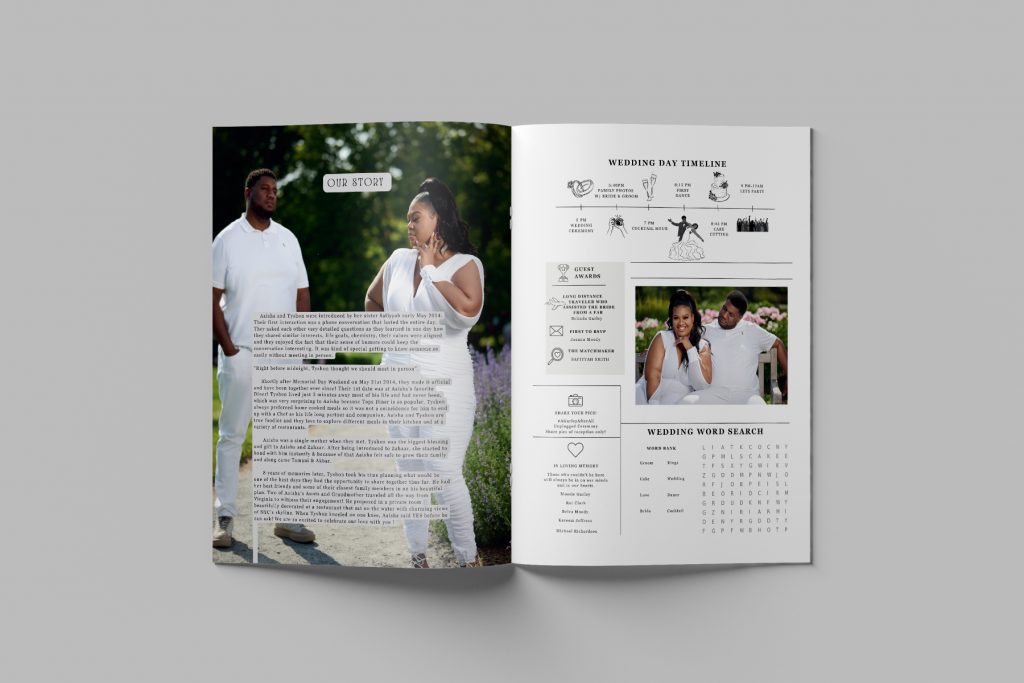 wedding program 