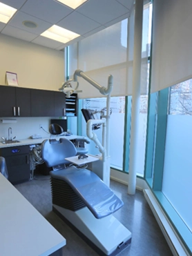 Modern dental treatment room