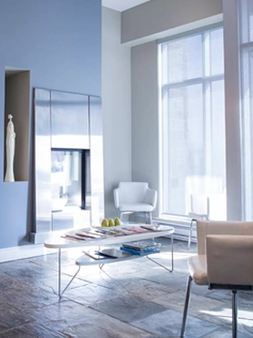 Bright and welcoming clinic lounge